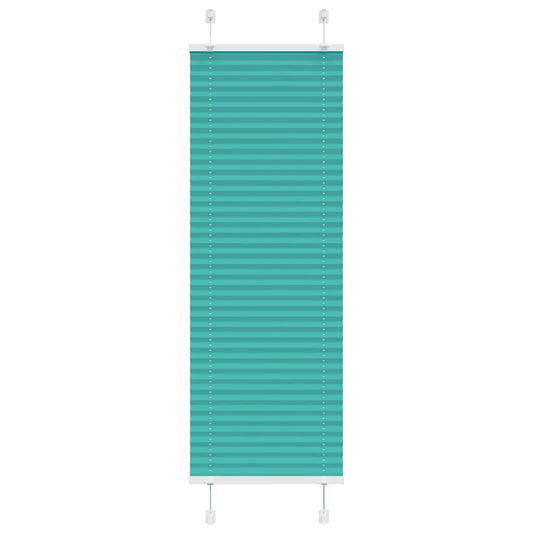 Pleated Blind Petrol Green 40x150 cm Fabric width 39.4 cm Polyester