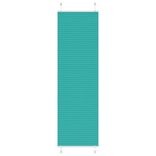Plissee Petrolgrün 55x200 cm Stoffbreite 54,4 cm Polyester