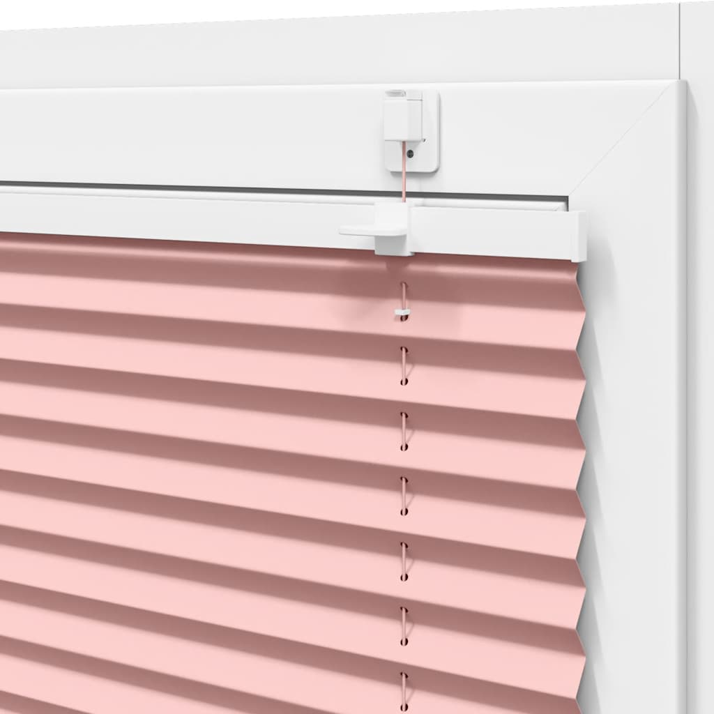 Pleated Blind Pink 55x100 cm Fabric width 54.4 cm Polyester