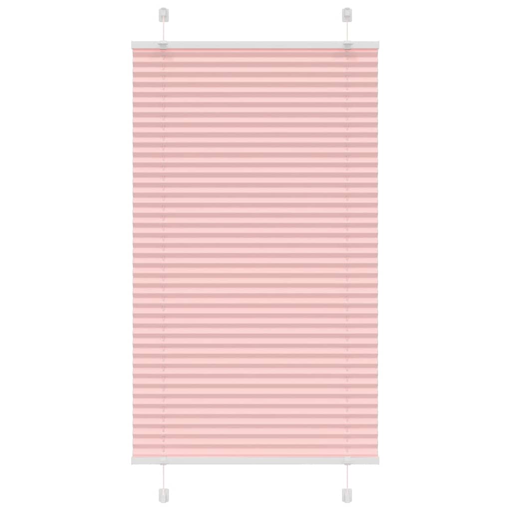 Store plissé rose 70x100 cm Largeur du tissu 69,4 cm Polyester