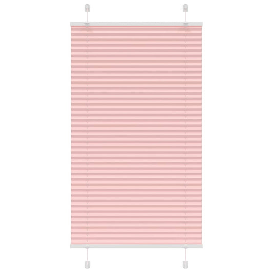 Plissee Rosa 75x100 cm Stoffbreite 74,4 cm Polyester