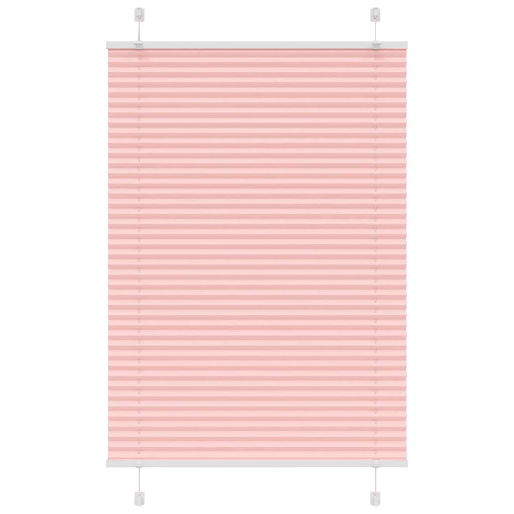 Plissee Rosa 85x100 cm Stoffbreite 84,4 cm Polyester