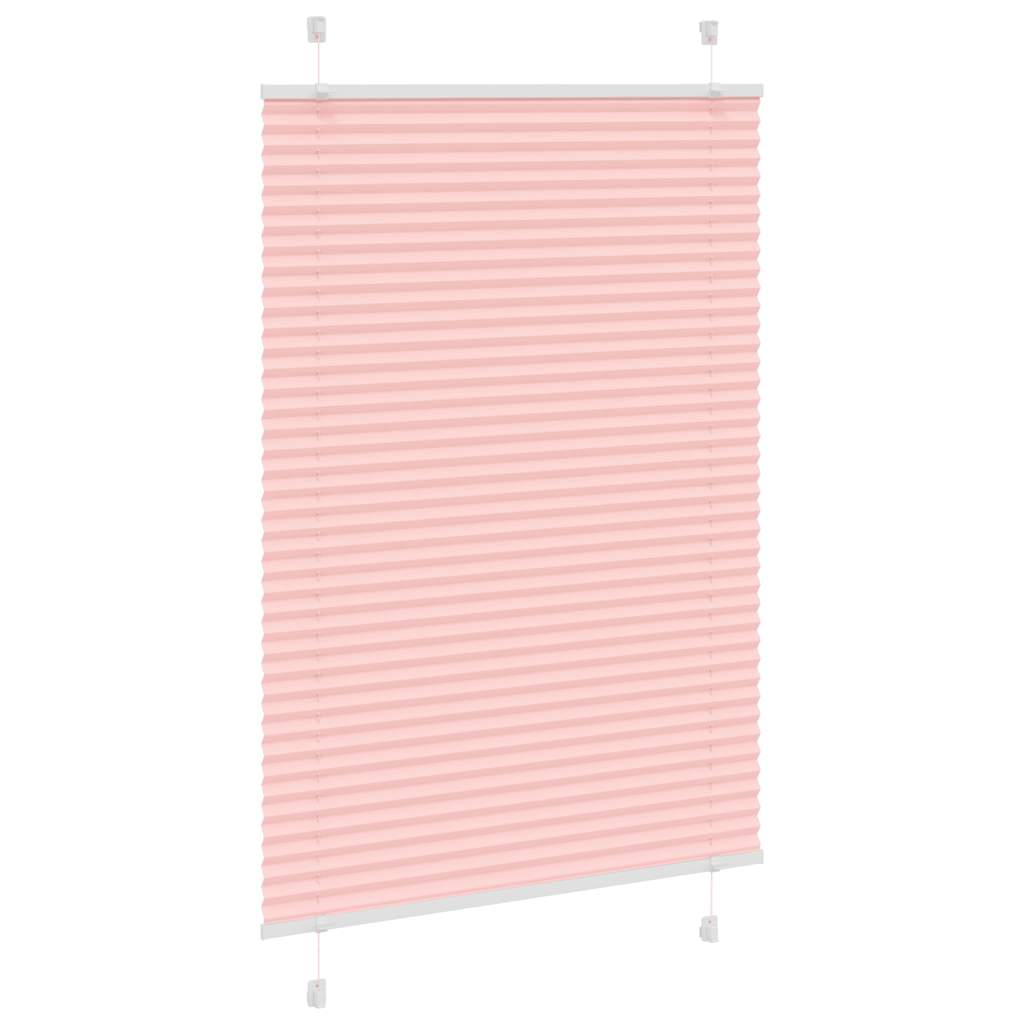 Store plissé rose 90x100 cm Largeur du tissu 89,4 cm Polyester