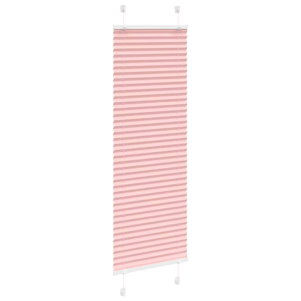 Plissé rose 45x150 cm largeur du tissu 44,4 cm polyester