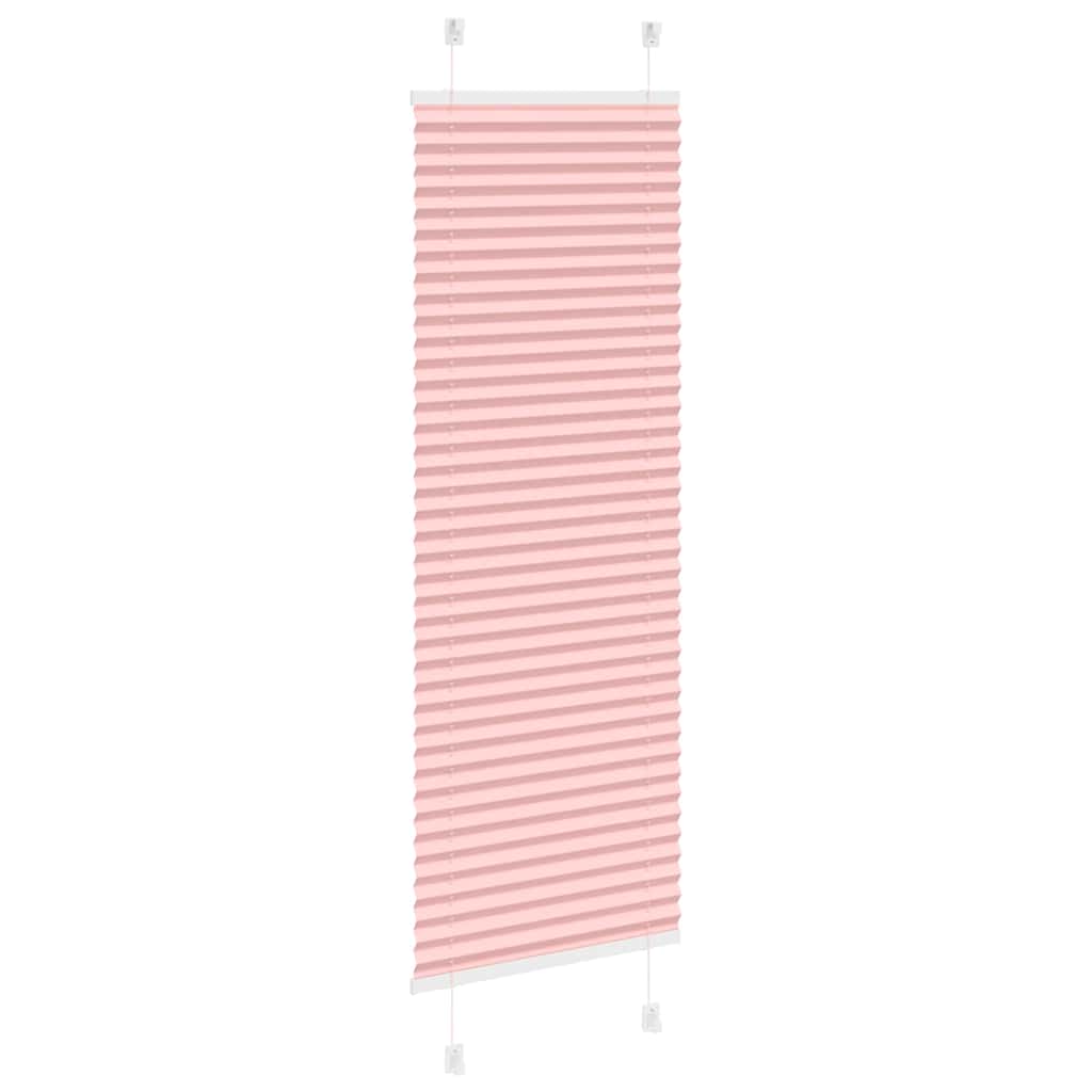 Plissé rose 45x150 cm largeur du tissu 44,4 cm polyester