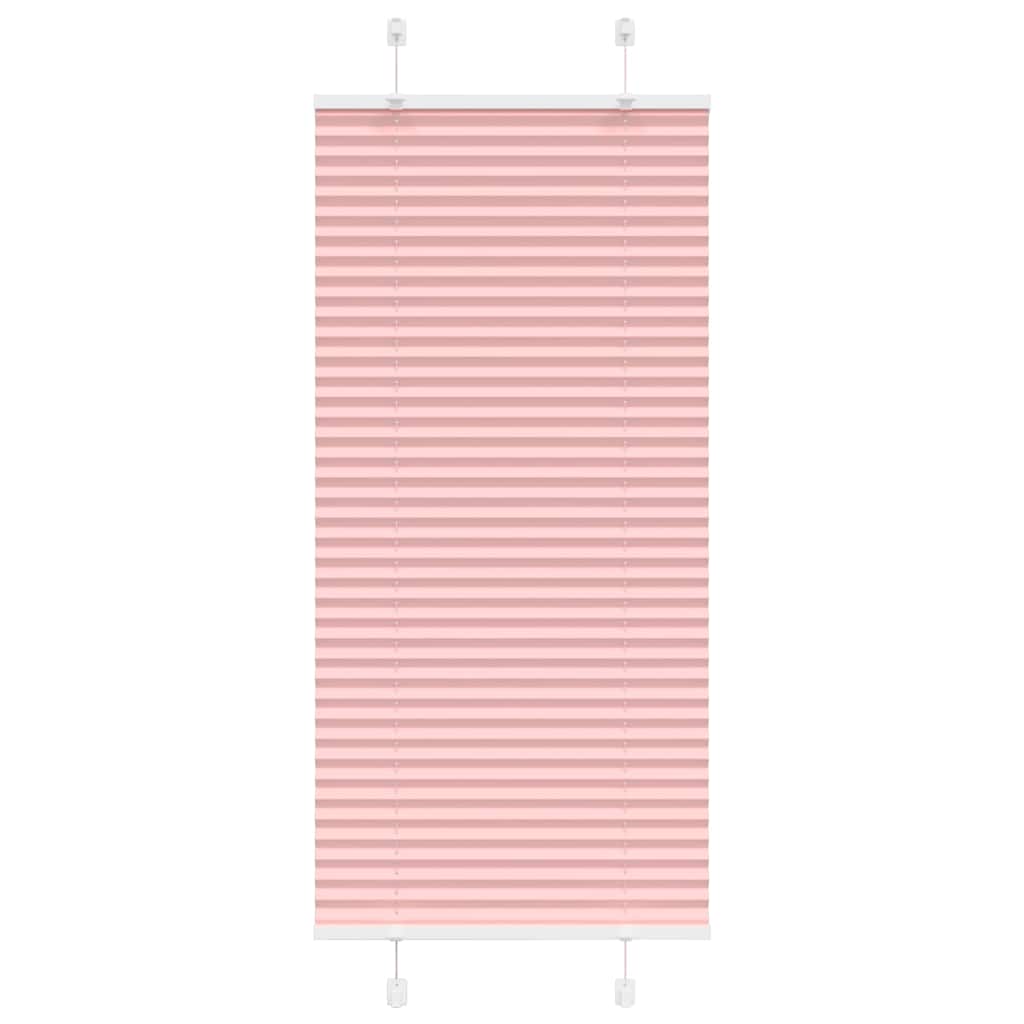 Store plissé rose 65x150 cm Largeur du tissu 64,4 cm Polyester