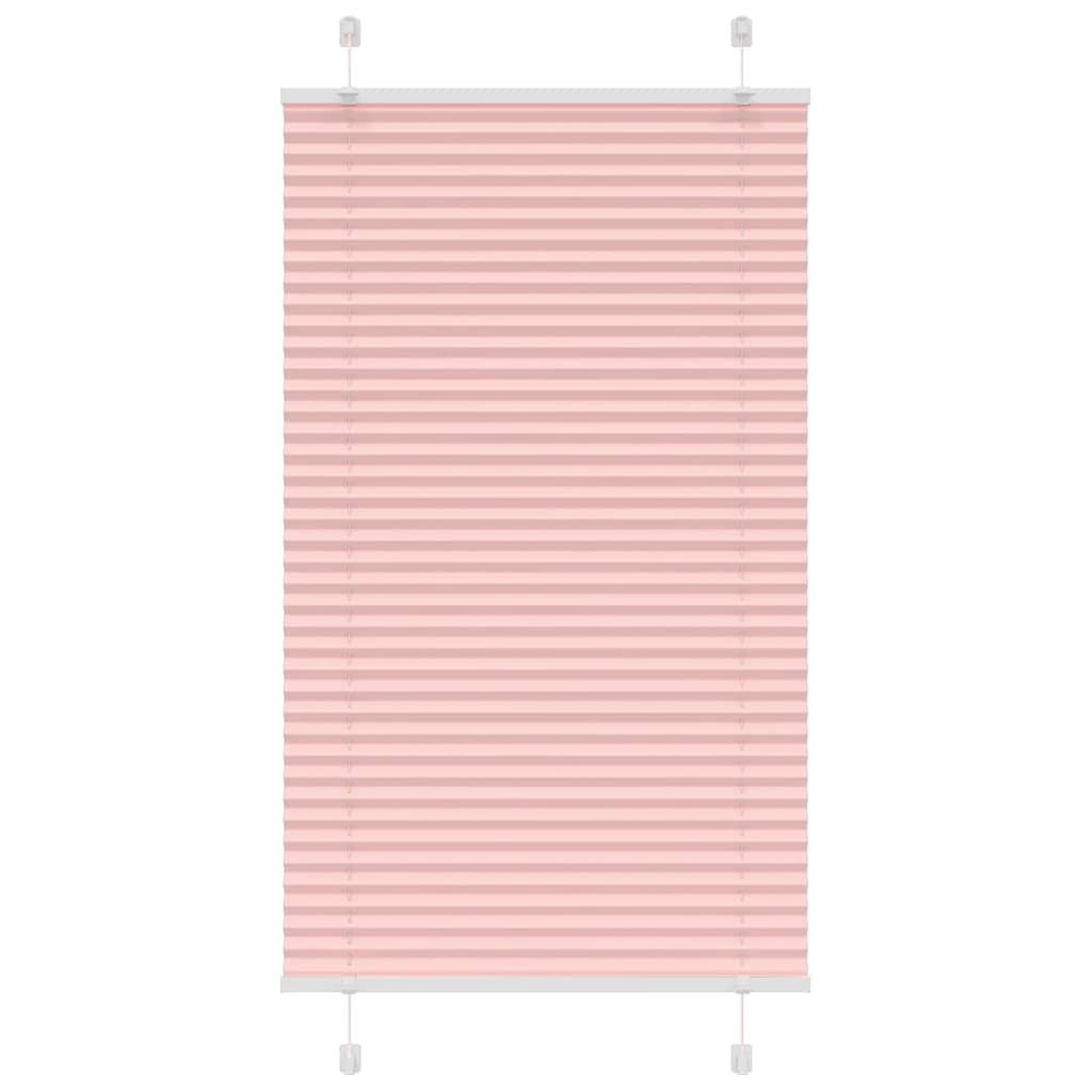 Plissé rose 75x150 cm Largeur tissu 74,4 cm Polyester