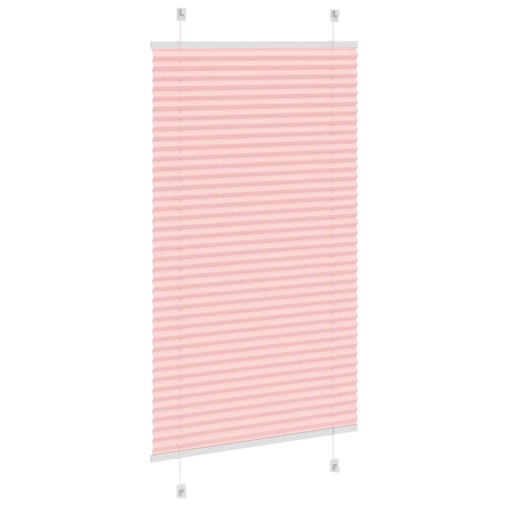 Plissé rose 75x150 cm Largeur tissu 74,4 cm Polyester