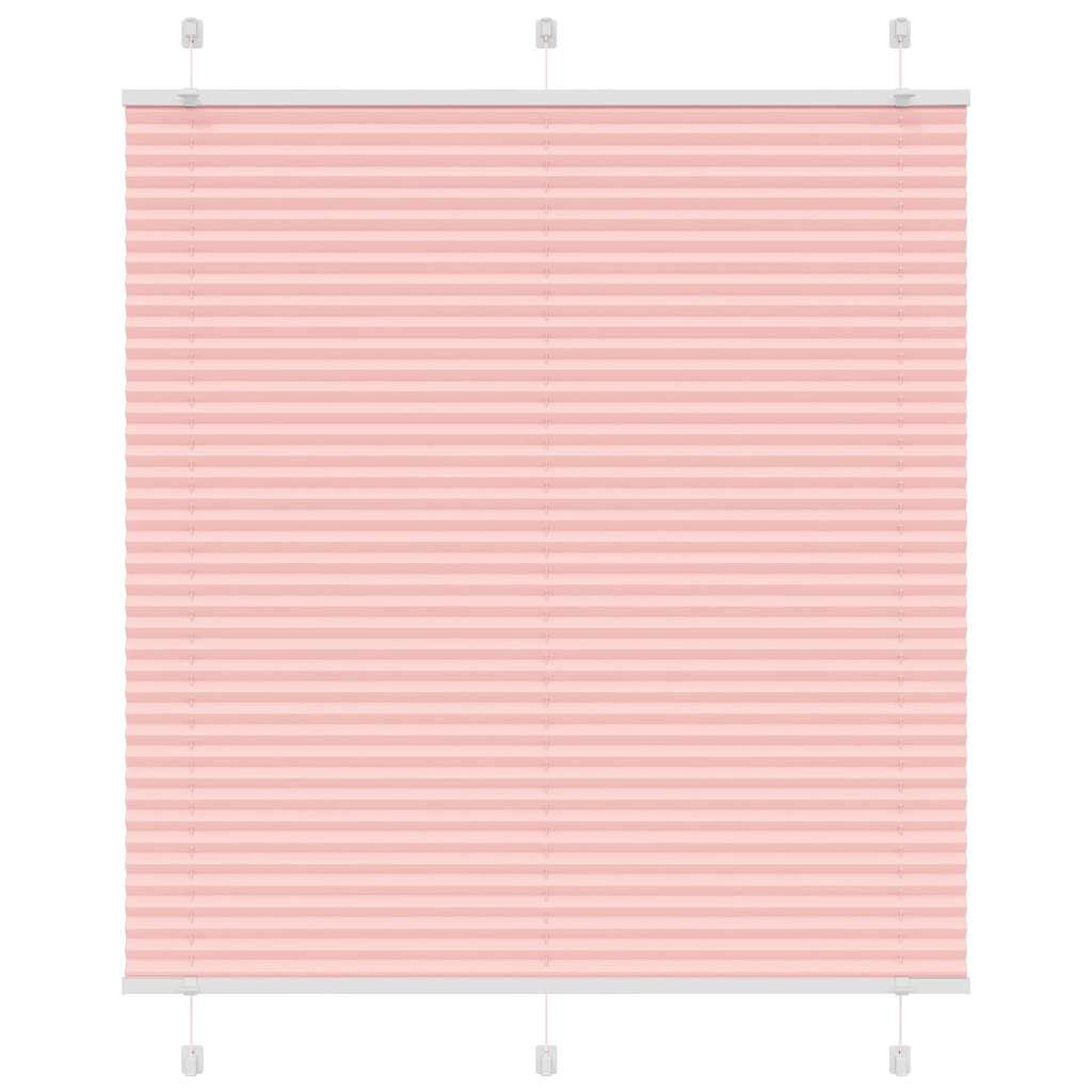 Store plissé rose 120x150 cm Largeur tissu 119,4 cm Polyester