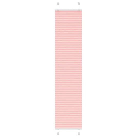 Pleated Blind Pink 50x200 cm Fabric Width 49.4 cm Polyester