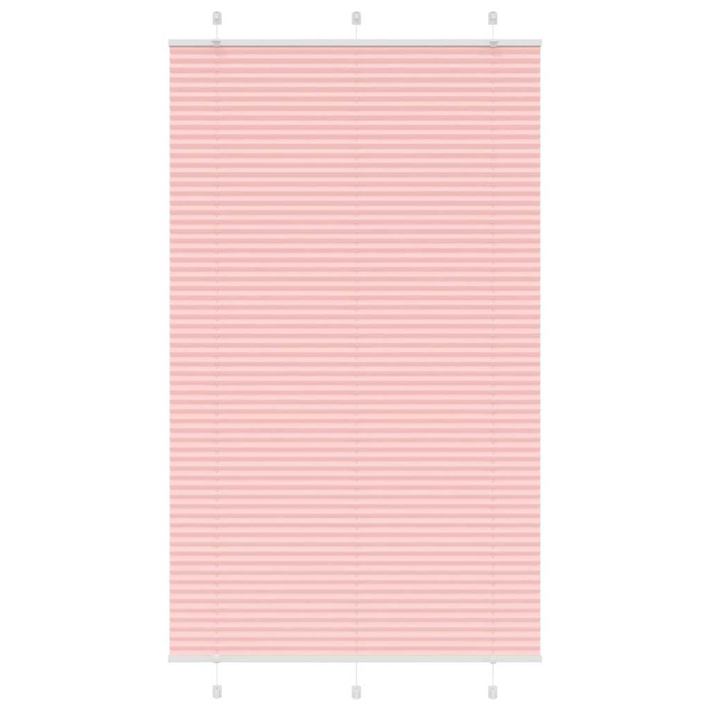 Plissee Rosa 115x200 cm Stoffbreite 114,4 cm Polyester