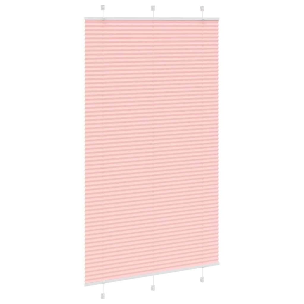 Store plissé rose 120x200 cm Largeur du tissu 119,4 cm Polyester