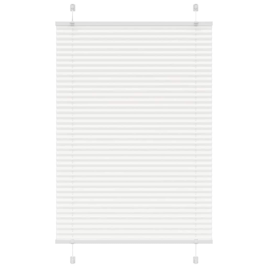 Plissé blanc 85x100 cm Largeur du tissu 84,4 cm Polyester