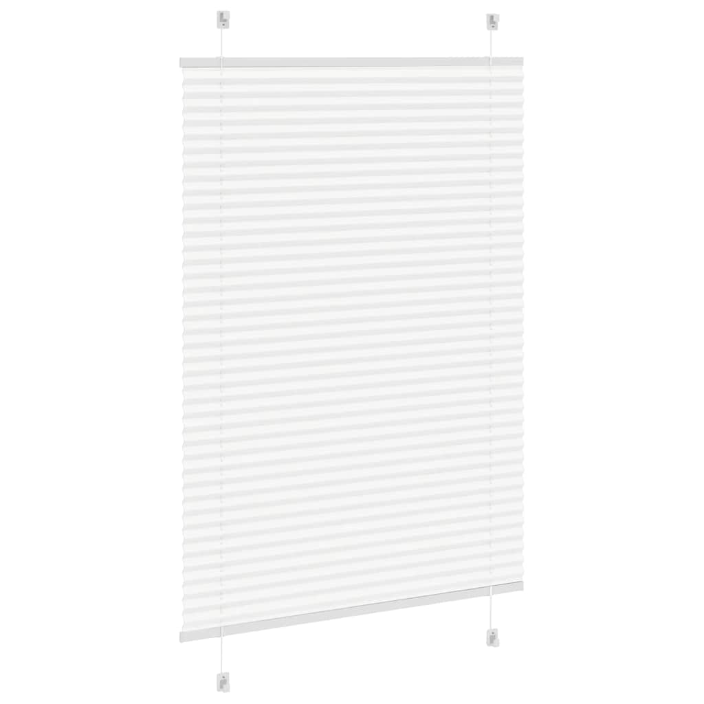 Plissé blanc 85x100 cm Largeur du tissu 84,4 cm Polyester