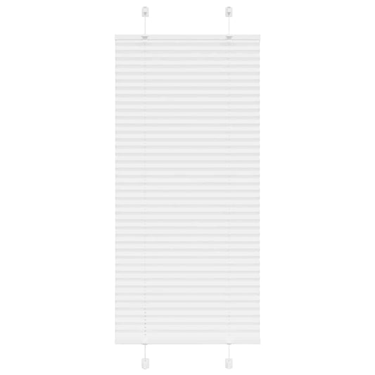 Store plissé blanc 60x150 cm Largeur du tissu 59,4 cm Polyester