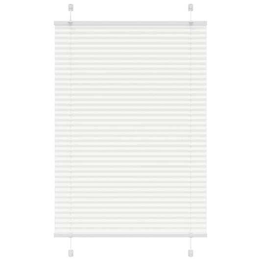 Store plissé blanc 90x150 cm largeur du tissu 89,4 cm polyester