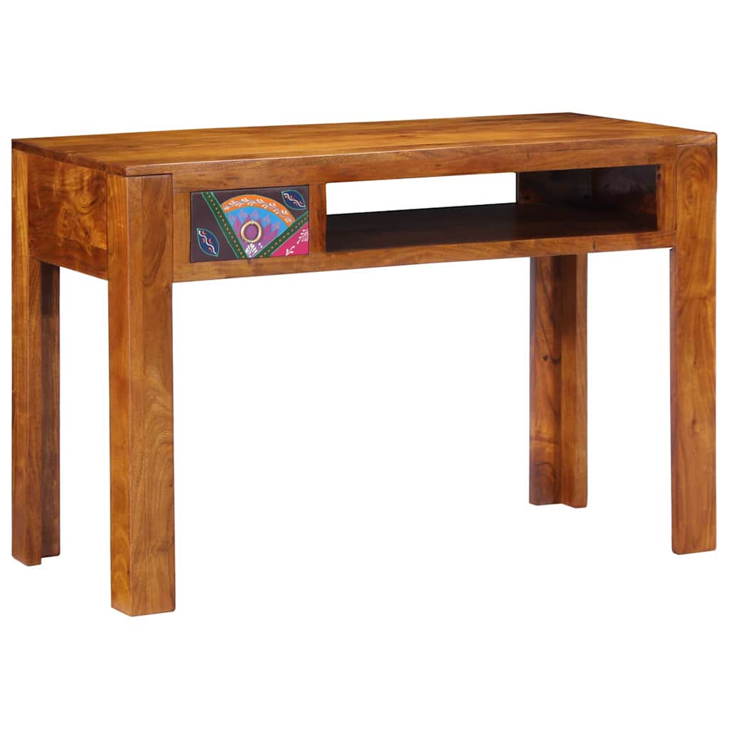 Schreibtisch mit Schubladen mit Speicher Braun 110 x 50 x 73 cm