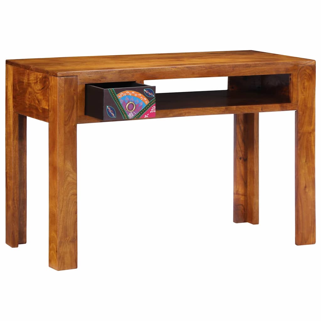 Schreibtisch mit Schubladen mit Speicher Braun 110 x 50 x 73 cm