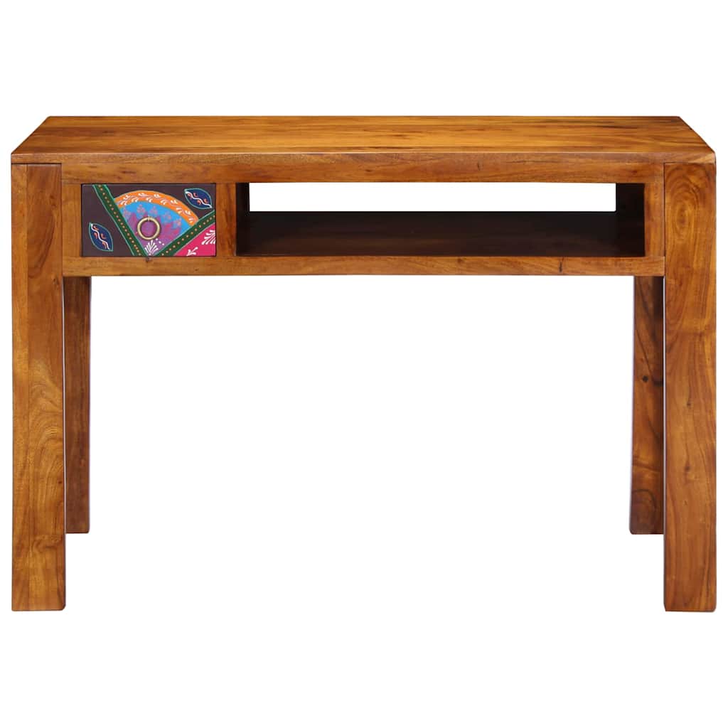 Schreibtisch mit Schubladen mit Speicher Braun 110 x 50 x 73 cm