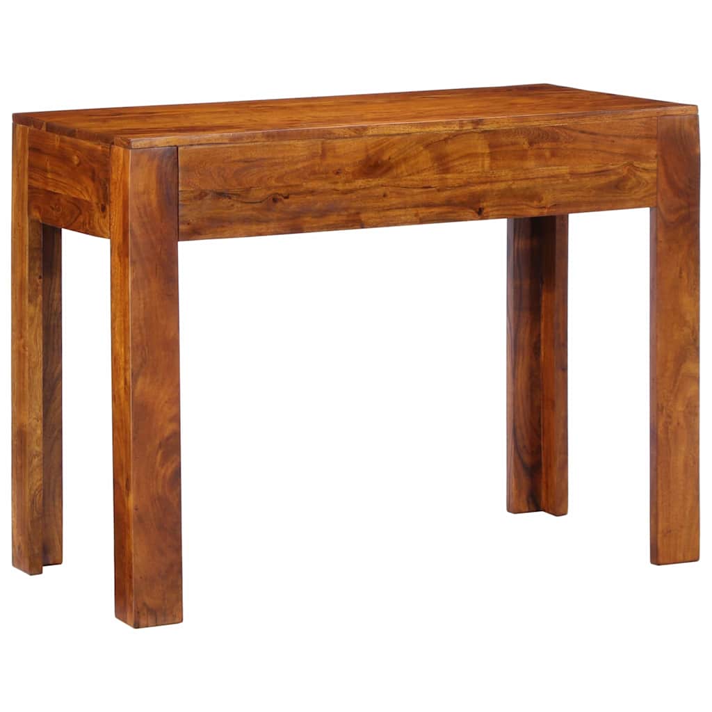 Desk with Storage Drawers Brown 100 x 50 x 75 cm