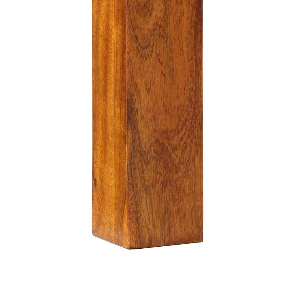 Desk with Drawers and Storage Brown 100 x 50 x 75 cm