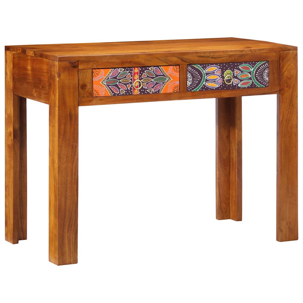 Desk with Drawers and Storage Brown 100 x 50 x 75 cm