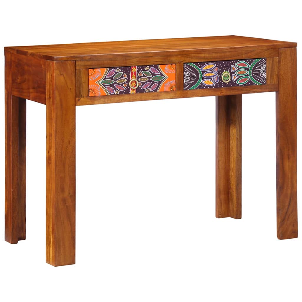 Desk with Drawers and Storage Brown 100 x 50 x 75 cm
