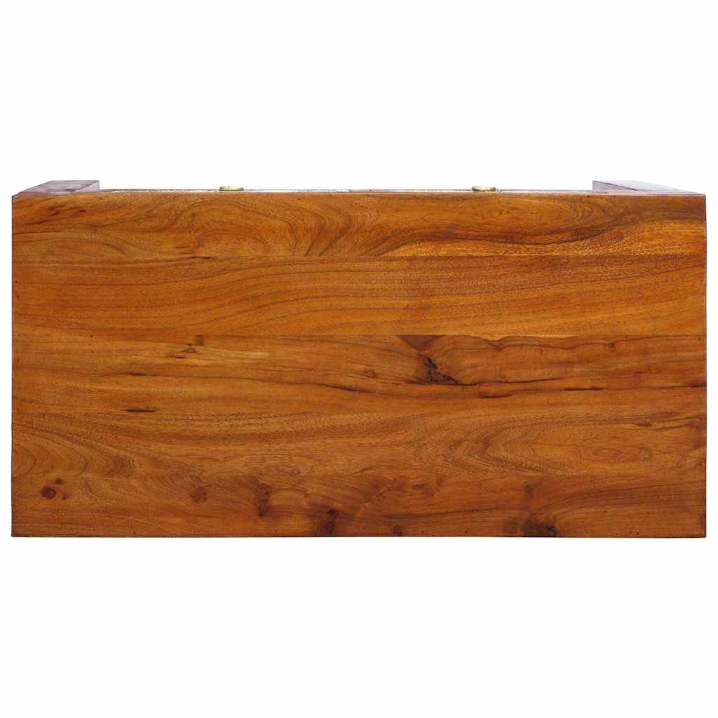 Desk with Drawers and Storage Brown 100 x 50 x 75 cm