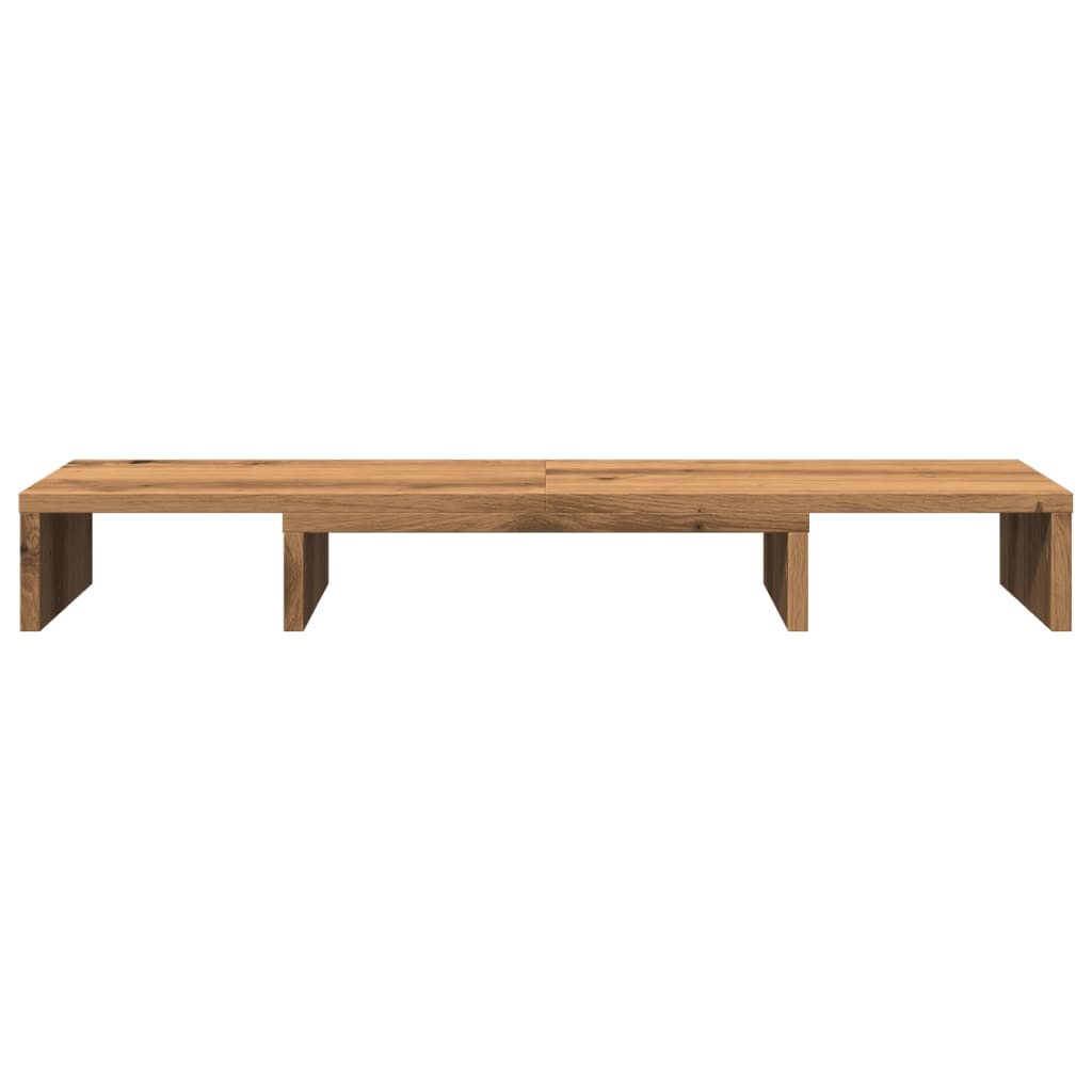 Monitorständer Verstellbar Artisan-Eiche 80x24x10,5 cm