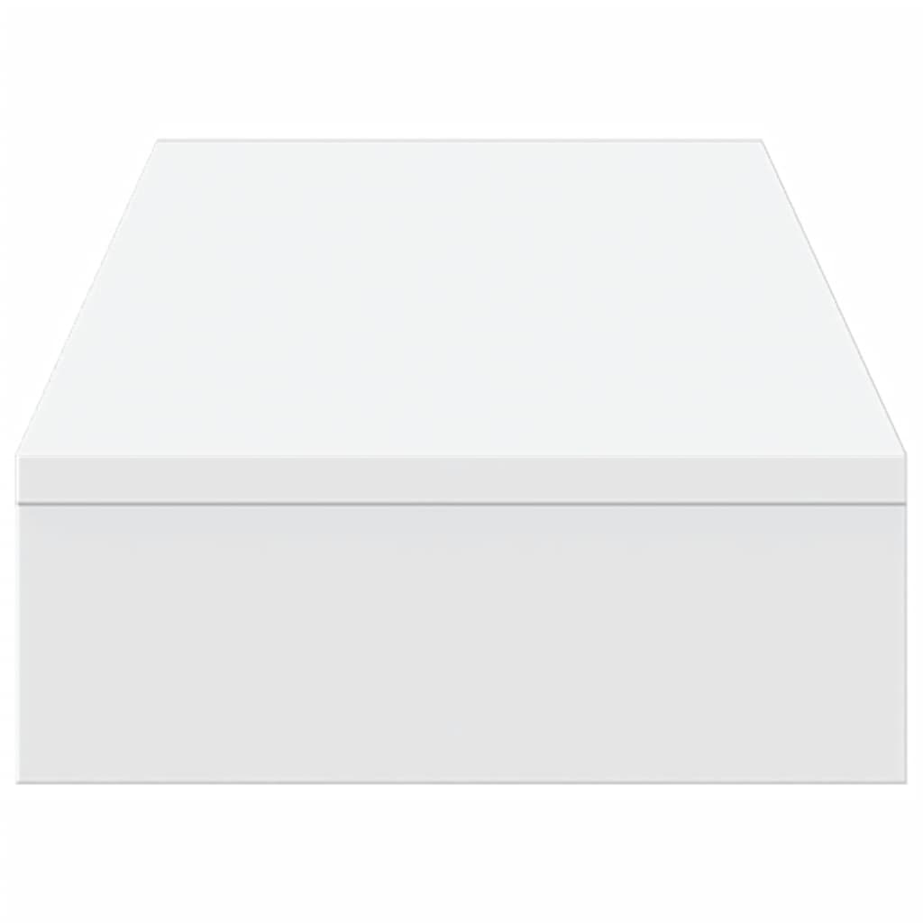 Monitor Stand White 100x27x10 cm Wood-based Material