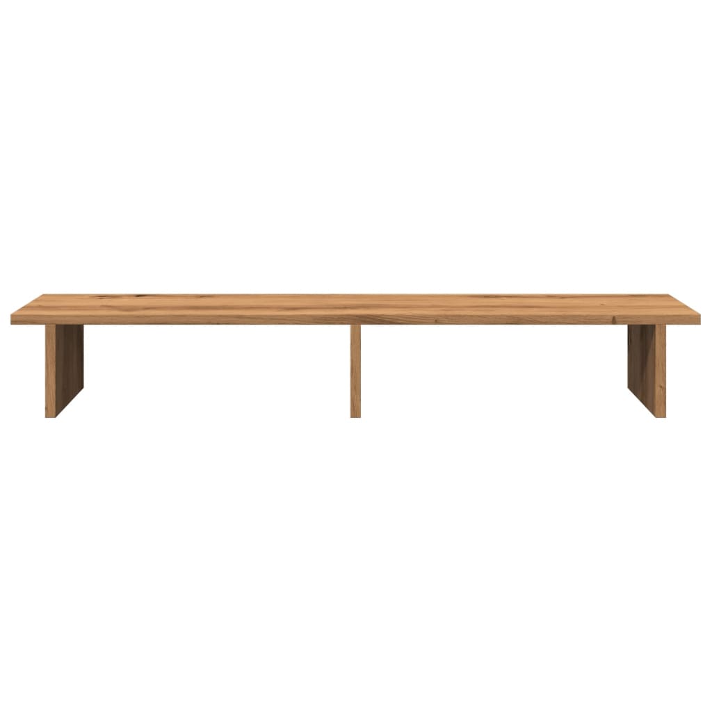 Monitorständer Artisan-Eiche 100x27x15 cm Holzwerkstoff