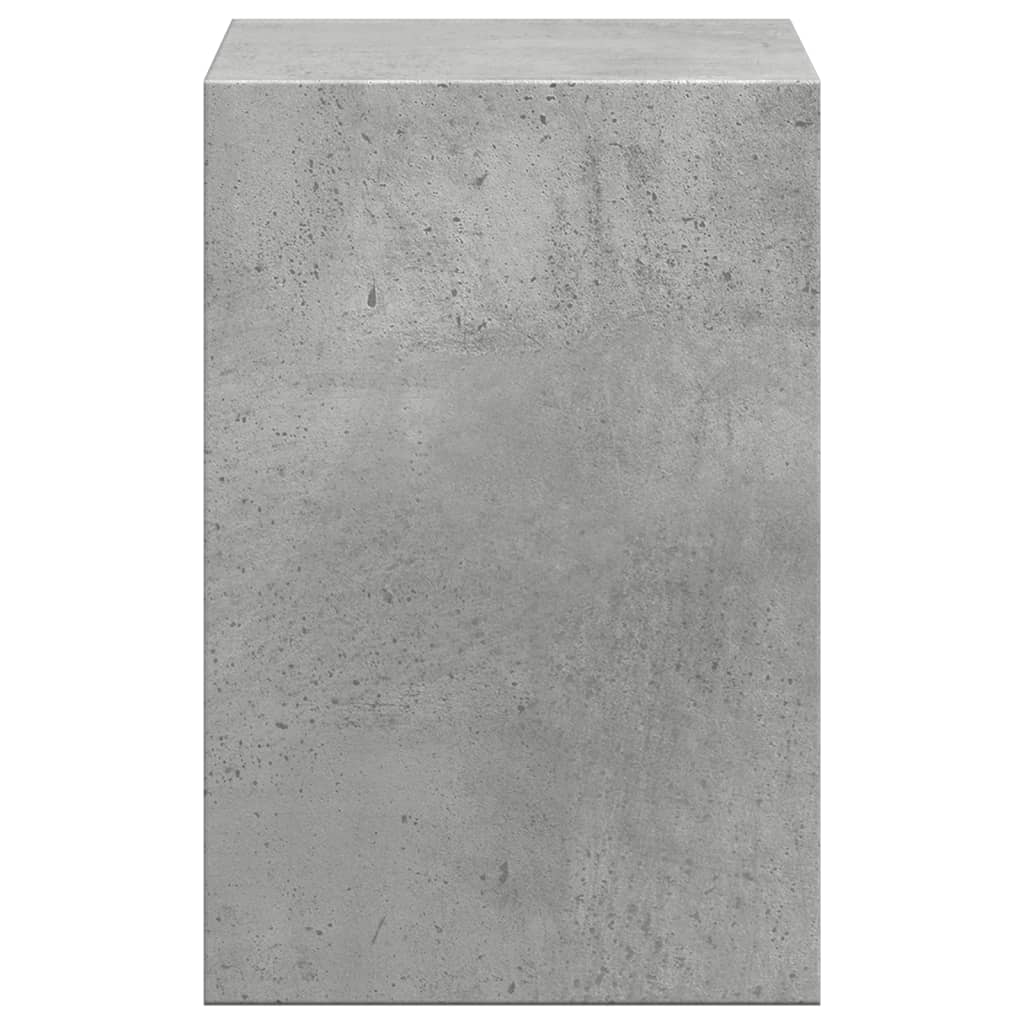 Support de moniteur avec organiseur de bureau Gris béton
