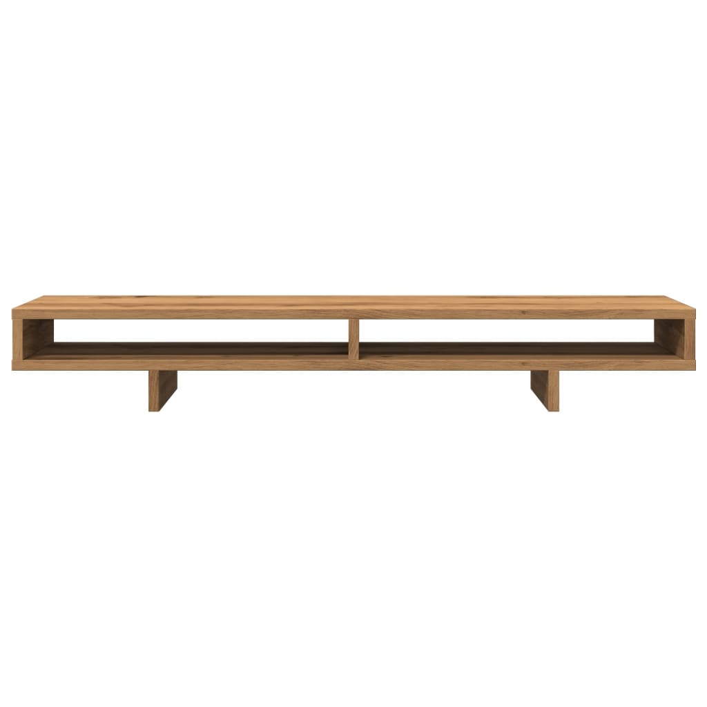 Monitorständer Artisan-Eiche 100x27x15 cm Holzwerkstoff