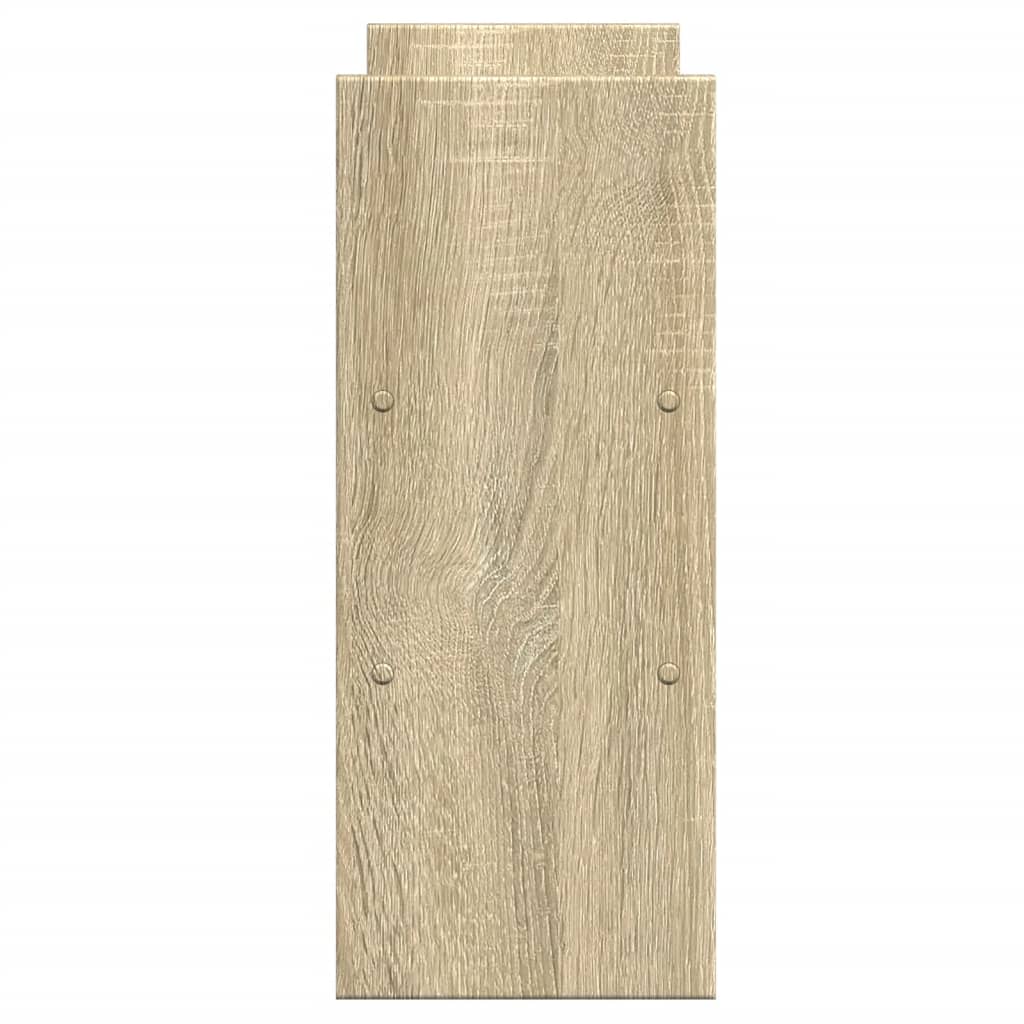 Organiseur de bureau réglable Chêne Sonoma 40x17x41 cm