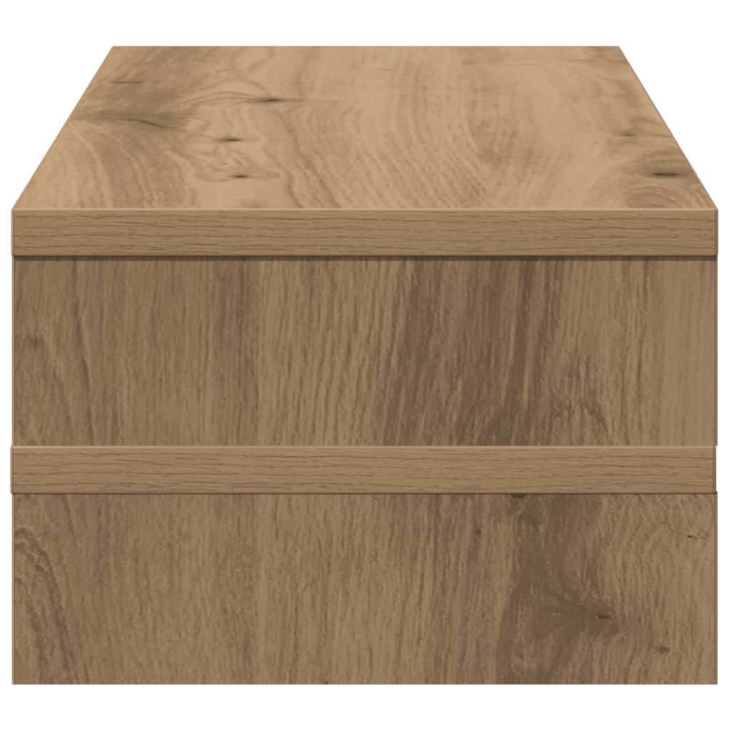 Monitorständer Artisan-Eiche 54x22x15 cm Holzwerkstoff