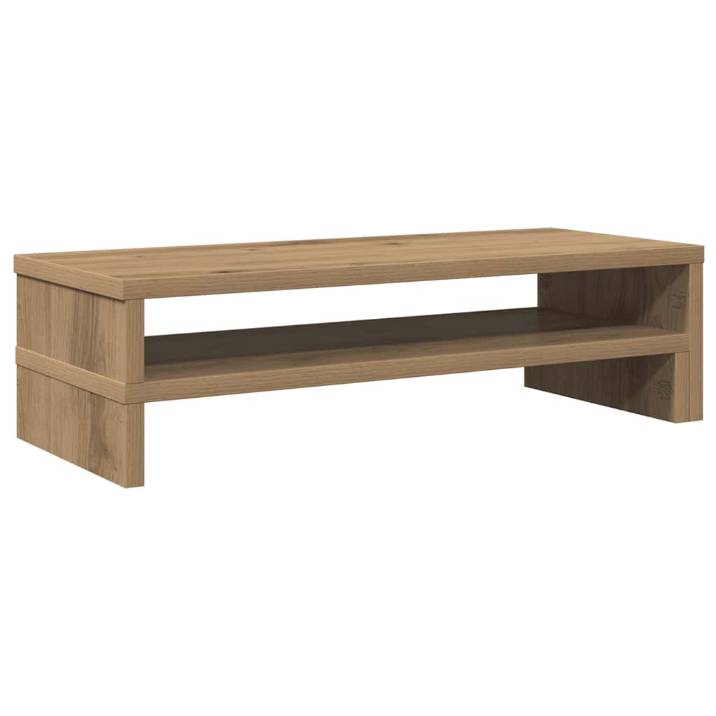 Monitorständer Artisan-Eiche 54x22x15 cm Holzwerkstoff