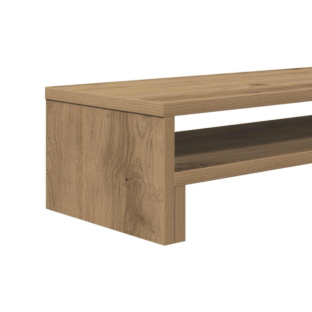 Monitorständer Artisan-Eiche 54x22x15 cm Holzwerkstoff
