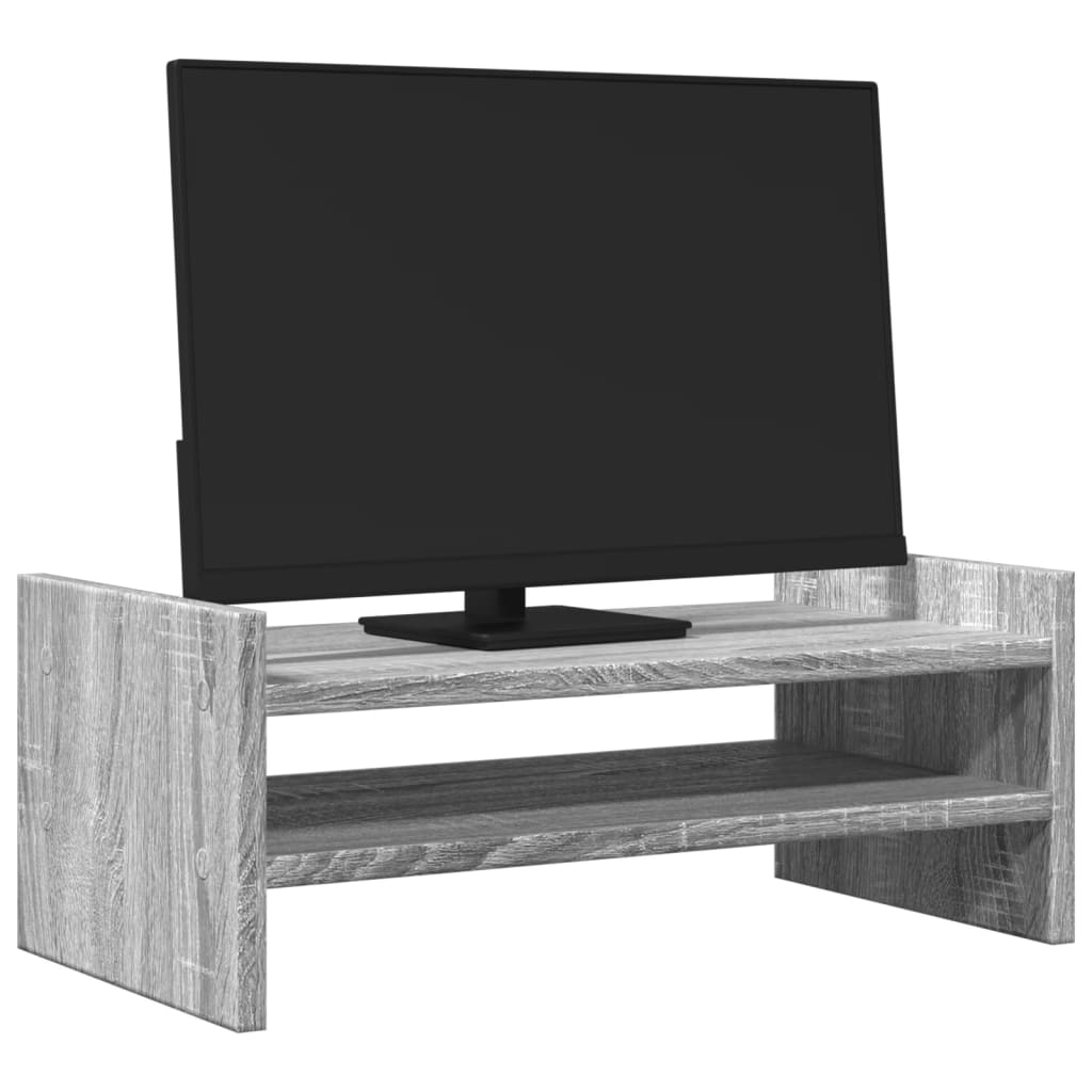 Monitor Stand Gray Sonoma 50x27x20 cm Engineered Wood
