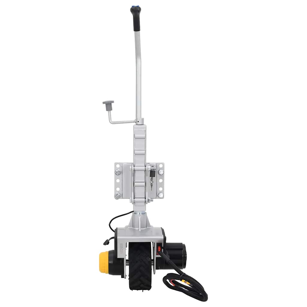 Roue jockey pour remorque 12 V 550 W aluminium
