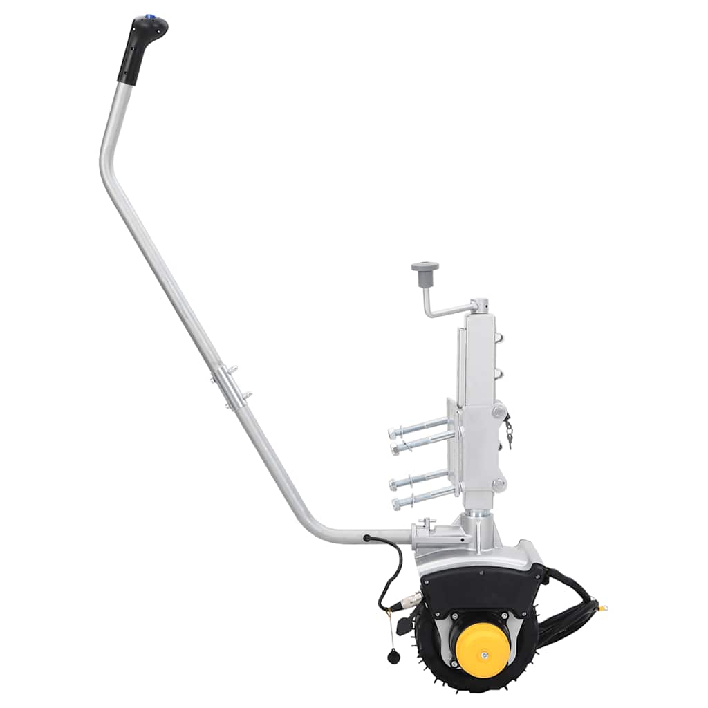 Roue jockey pour remorque 12 V 550 W aluminium