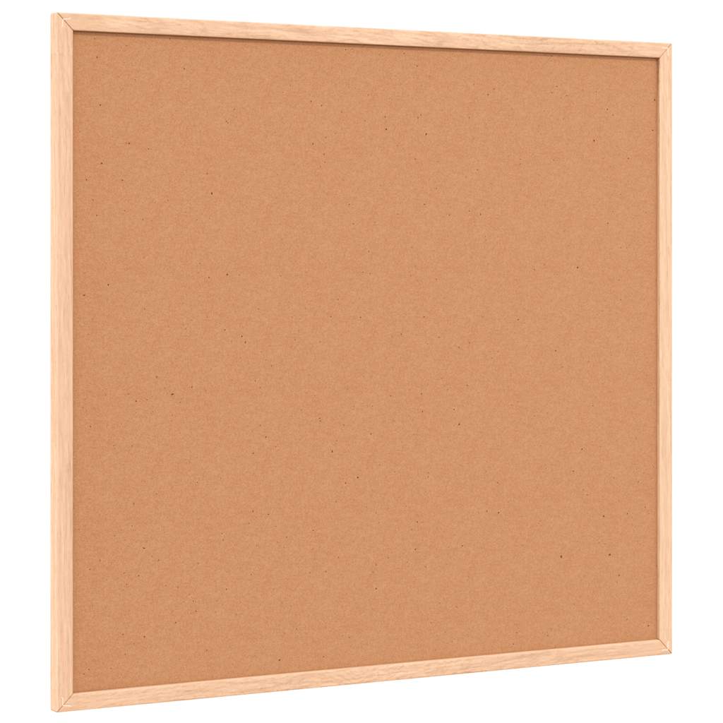 Tableau blanc magnétique avec cadre en pin massif 60 x 55 cm