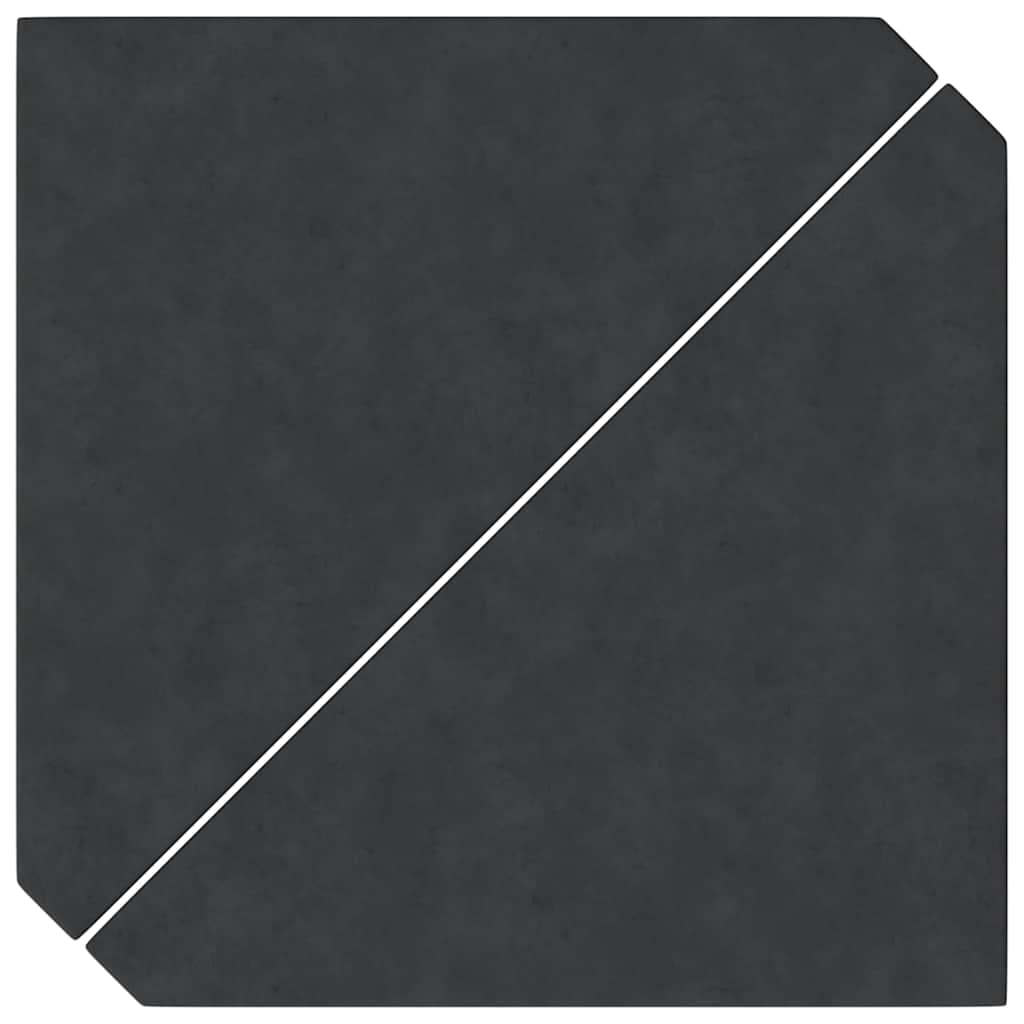Schirm-Gewichtsplatten 2 Stk. Schwarz Granit Dreieckig 14 kg