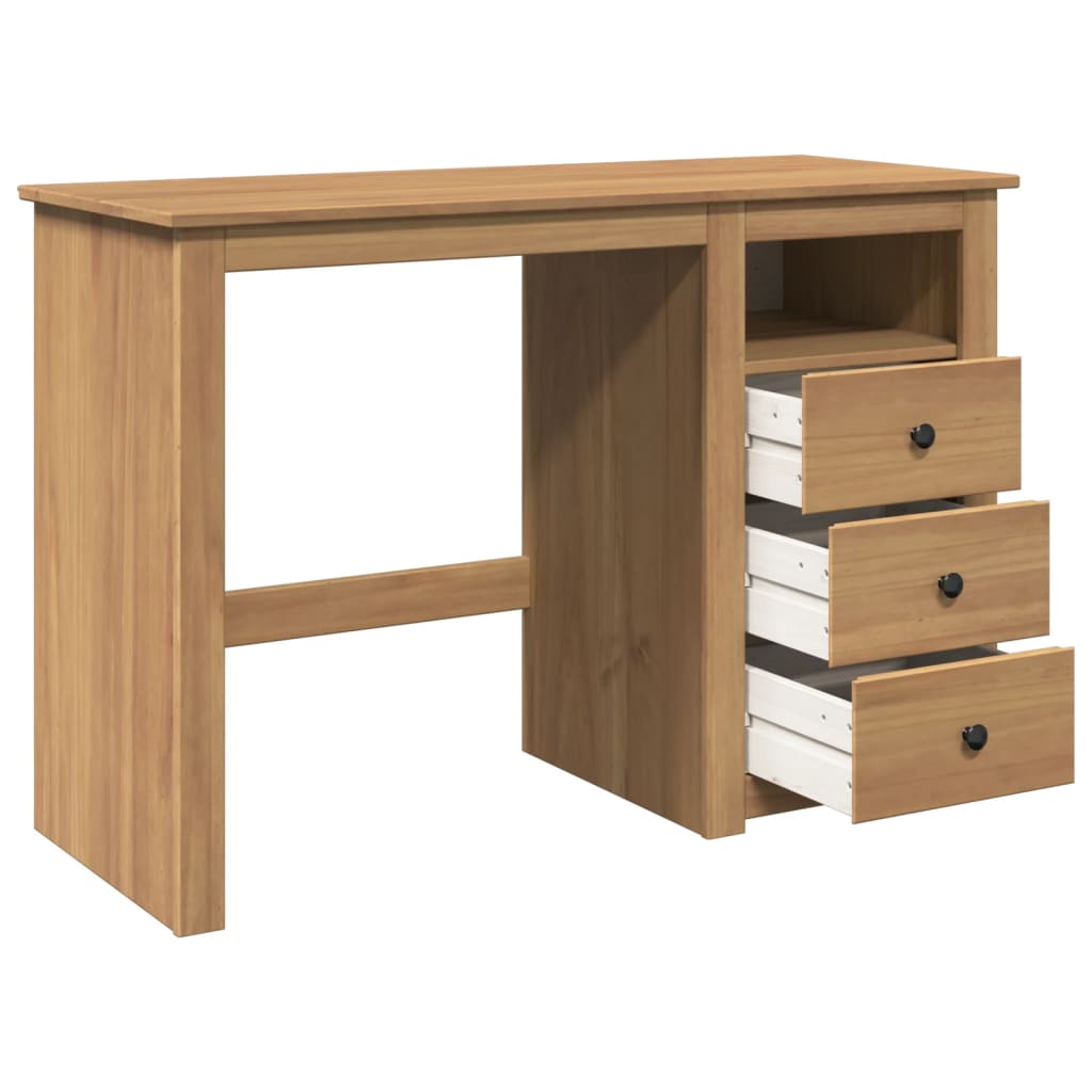 Desk Panama 112x45x75 cm Solid Pine