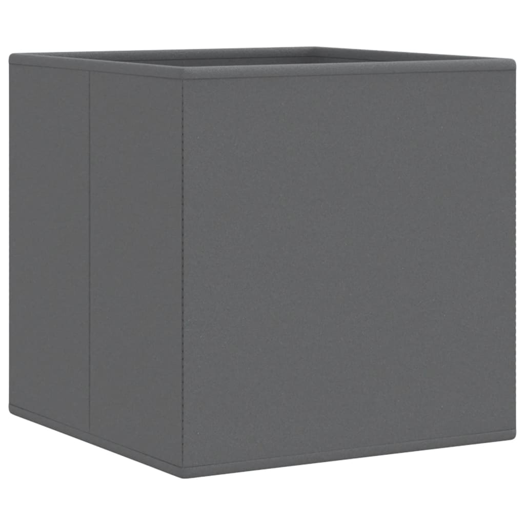 Boîtes pliables 4 pcs Gris 32x32x32 cm Intissé