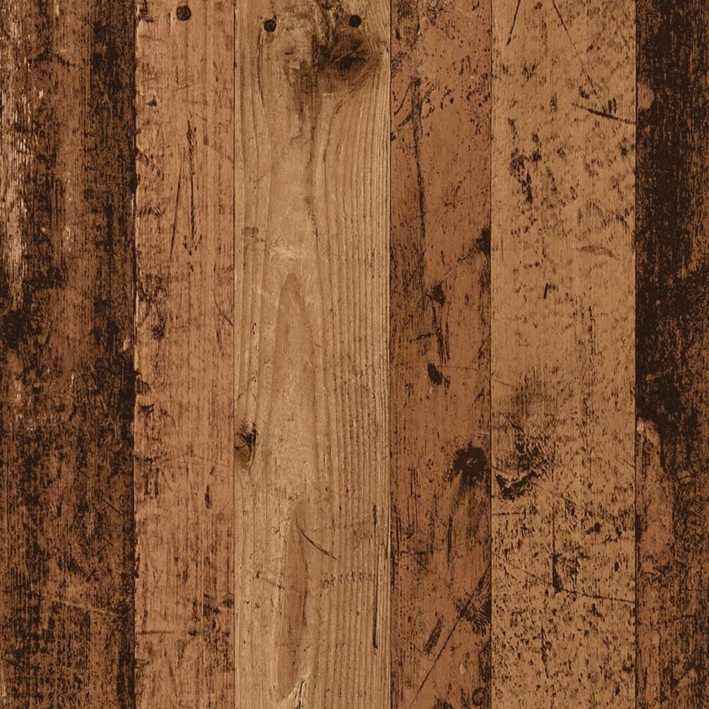 Monitor Stand Reclaimed Wood Look 100x24x13 cm Engineered Wood