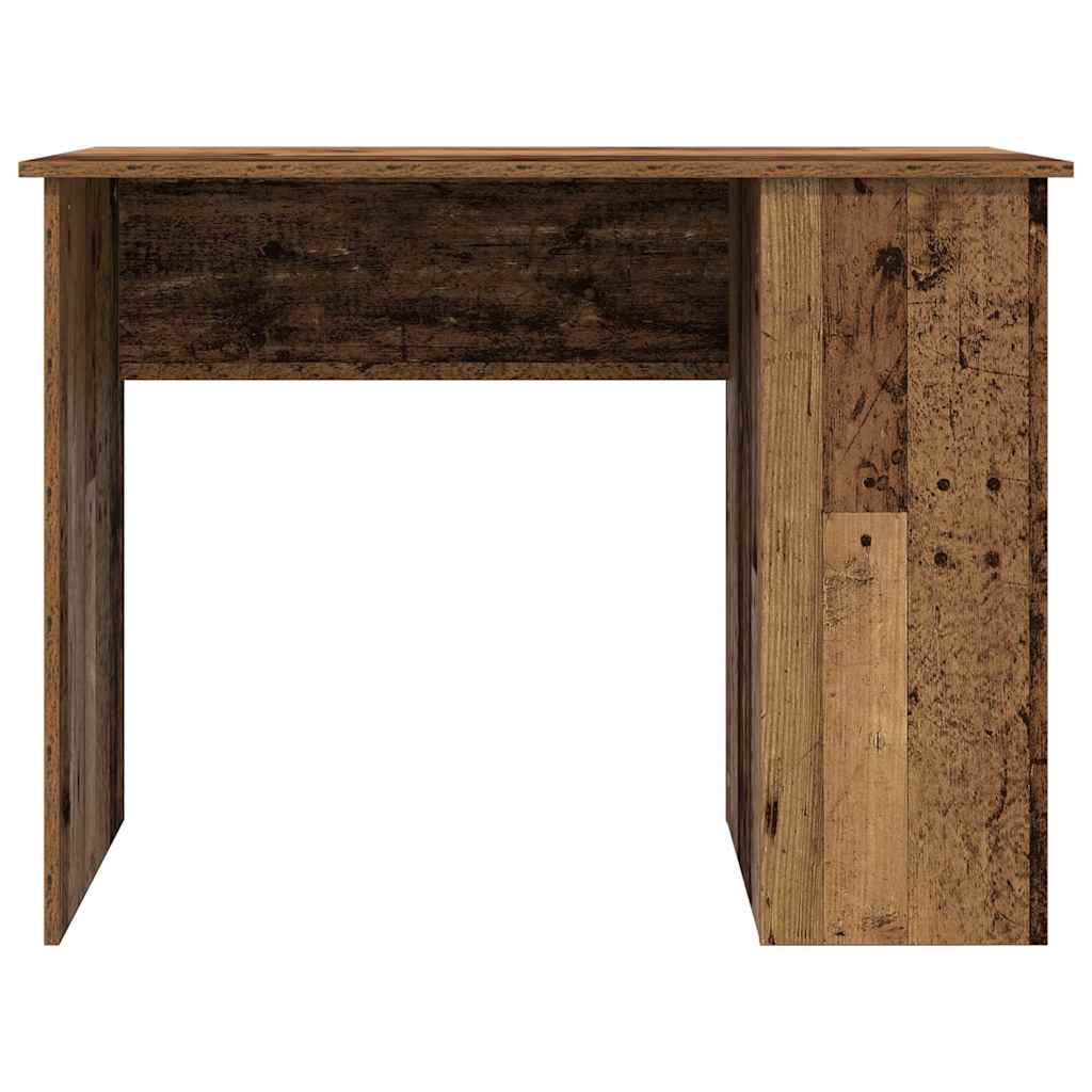 Desk reclaimed wood look 100x55x75 cm wood material