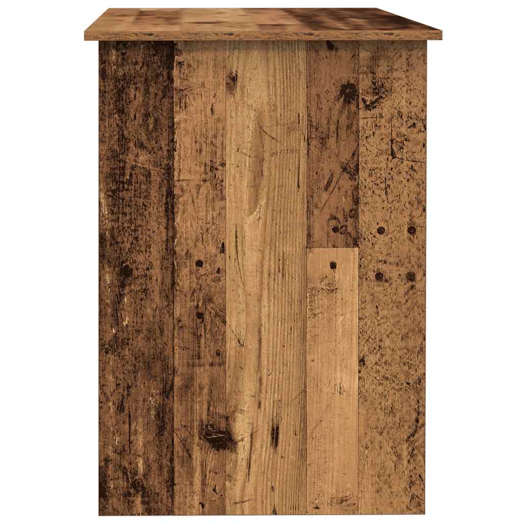 Desk reclaimed wood look 100x55x75 cm wood material