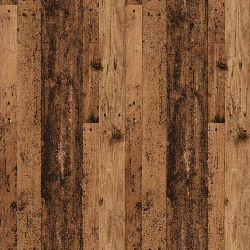 Corner Desk Reclaimed Wood Look 120x140x75 cm Engineered Wood