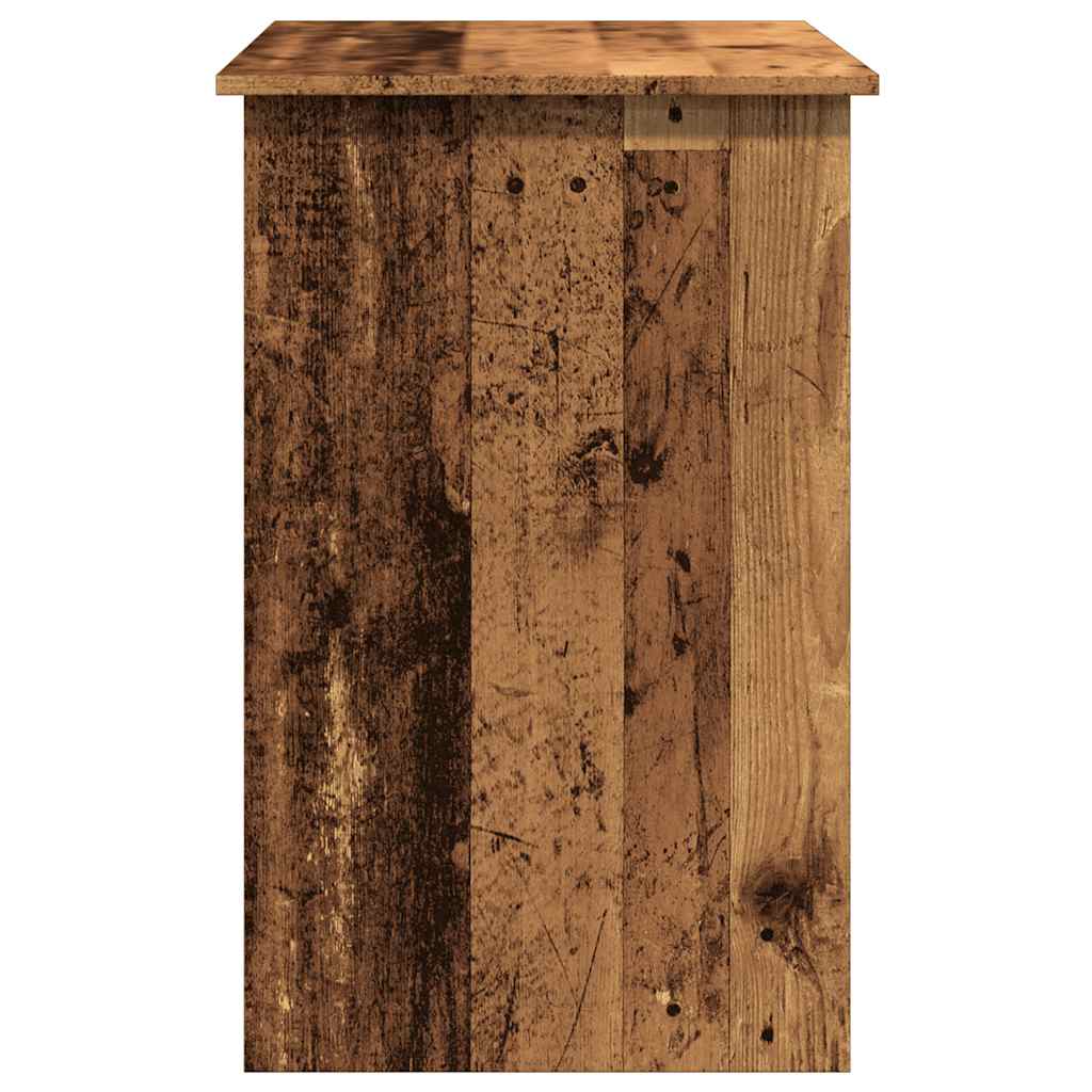 Desk Reclaimed Wood Look 100x50x76 cm Engineered Wood