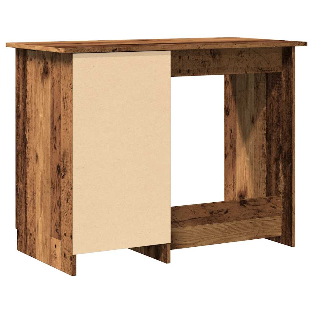 Desk Reclaimed Wood Look 100x50x76 cm Engineered Wood